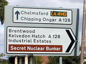 British Road Sign
